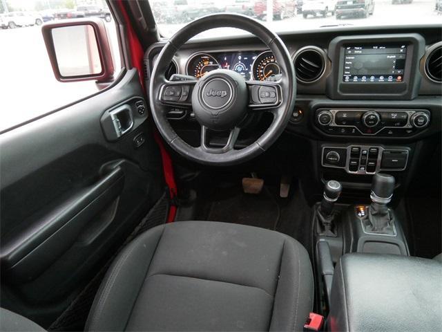 used 2021 Jeep Wrangler Unlimited car, priced at $24,783
