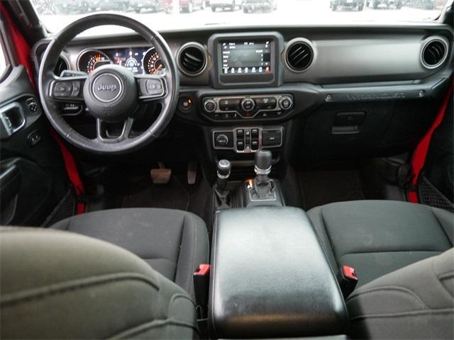 used 2021 Jeep Wrangler Unlimited car, priced at $24,783