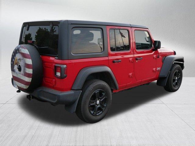 used 2021 Jeep Wrangler Unlimited car, priced at $25,024