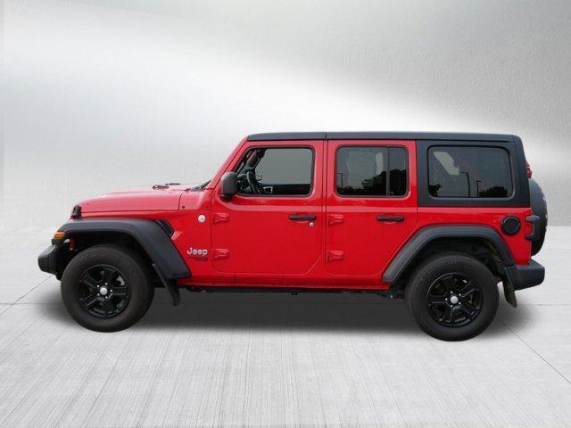 used 2021 Jeep Wrangler Unlimited car, priced at $25,024