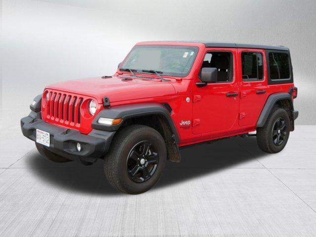used 2021 Jeep Wrangler Unlimited car, priced at $25,024
