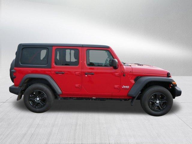 used 2021 Jeep Wrangler Unlimited car, priced at $25,024