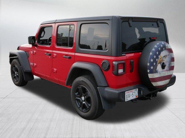 used 2021 Jeep Wrangler Unlimited car, priced at $25,024