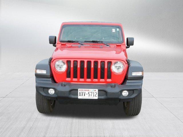 used 2021 Jeep Wrangler Unlimited car, priced at $25,024