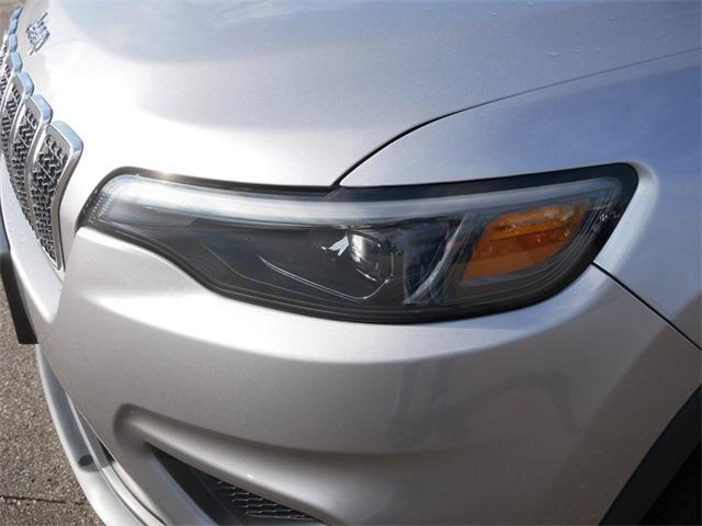 used 2021 Jeep Cherokee car, priced at $24,222