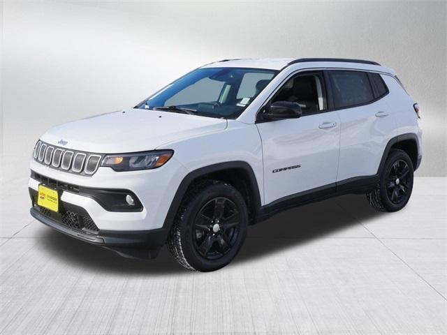 used 2022 Jeep Compass car, priced at $22,797