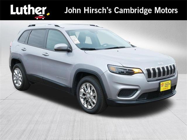 used 2021 Jeep Cherokee car, priced at $17,991