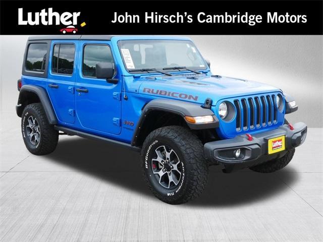 used 2022 Jeep Wrangler Unlimited car, priced at $35,784