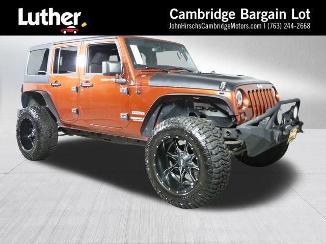 used 2014 Jeep Wrangler Unlimited car, priced at $18,998