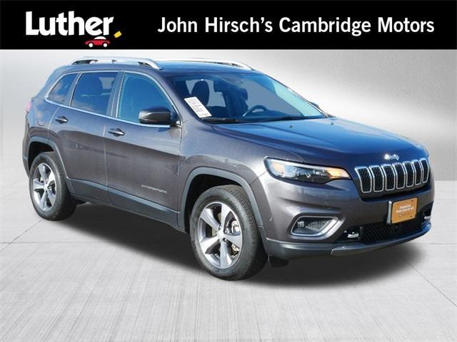 used 2021 Jeep Cherokee car, priced at $25,825