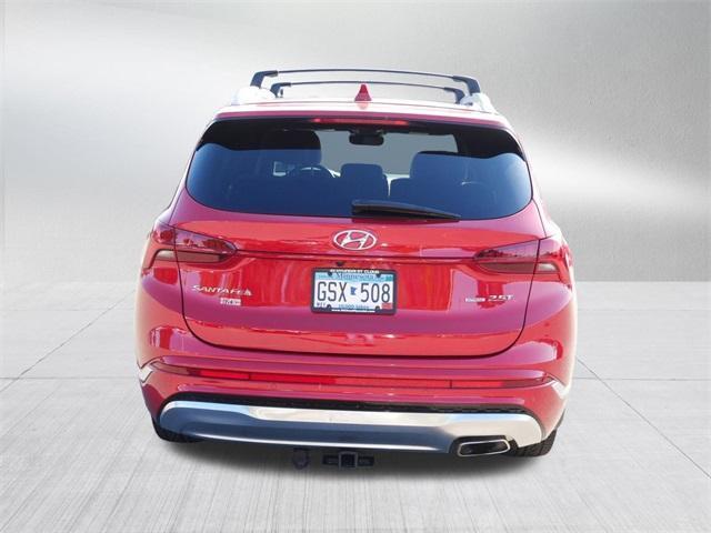 used 2021 Hyundai Santa Fe car, priced at $27,551
