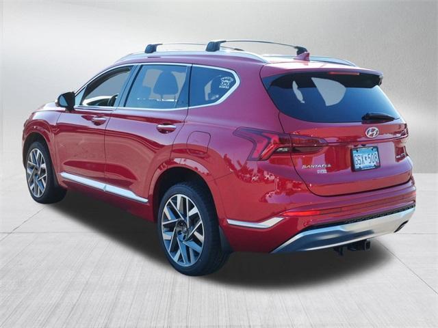 used 2021 Hyundai Santa Fe car, priced at $27,551