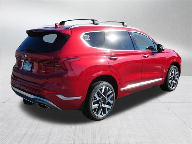 used 2021 Hyundai Santa Fe car, priced at $27,551