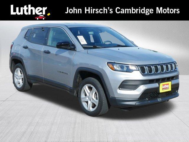 used 2023 Jeep Compass car, priced at $20,747