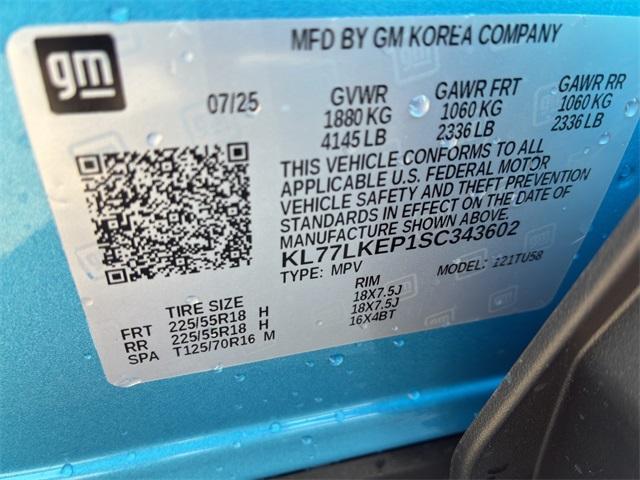 new 2025 Chevrolet Trax car, priced at $23,585