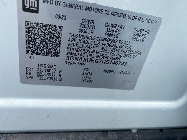 used 2024 Chevrolet Equinox car, priced at $25,500