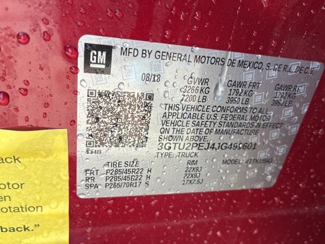 used 2018 GMC Sierra 1500 car, priced at $31,900