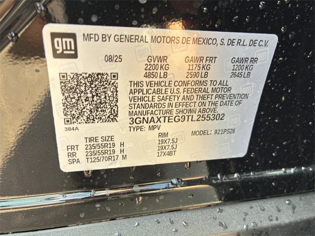 new 2026 Chevrolet Equinox car, priced at $36,345