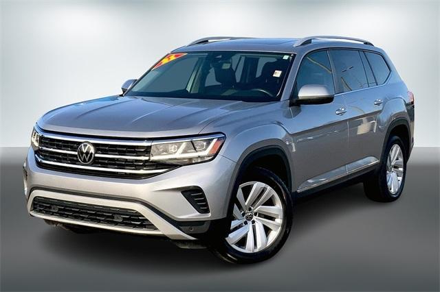 used 2021 Volkswagen Atlas car, priced at $28,500