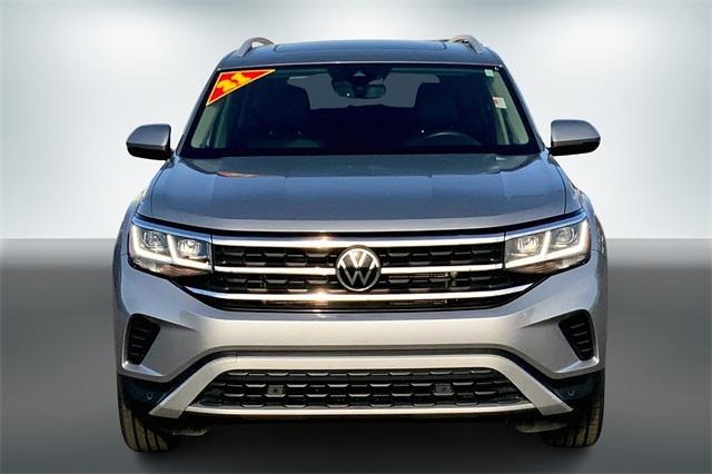 used 2021 Volkswagen Atlas car, priced at $28,500