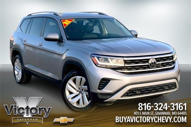 used 2021 Volkswagen Atlas car, priced at $28,500