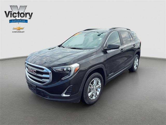 used 2021 GMC Terrain car, priced at $22,500