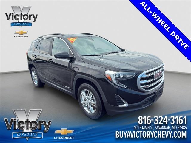 used 2021 GMC Terrain car, priced at $21,000