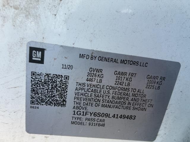 used 2020 Chevrolet Bolt EV car, priced at $11,980