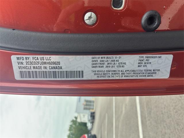 used 2021 Dodge Challenger car, priced at $38,800