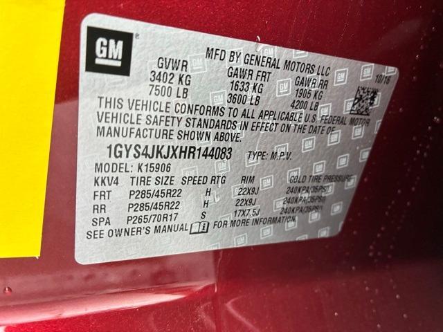 used 2017 Cadillac Escalade ESV car, priced at $29,800