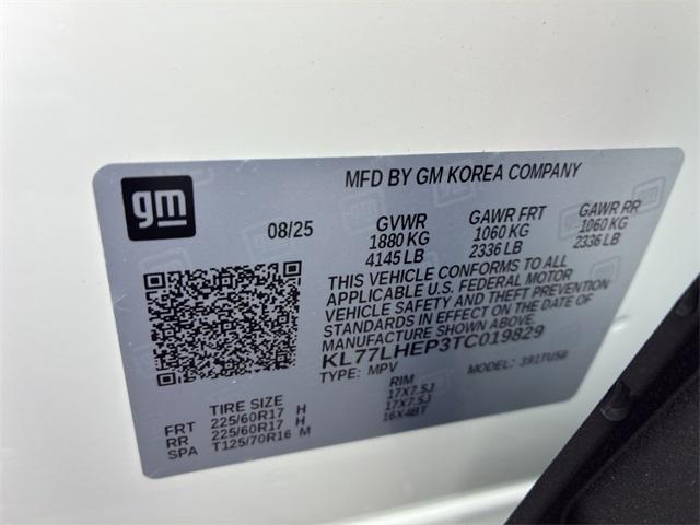 new 2026 Chevrolet Trax car, priced at $25,780