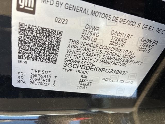 used 2023 Chevrolet Silverado 1500 car
