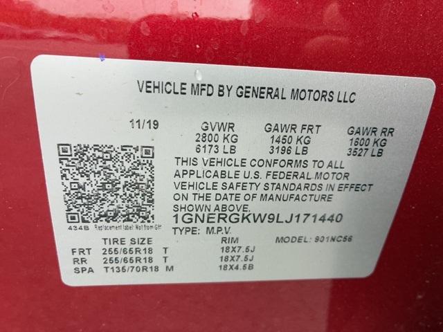 used 2020 Chevrolet Traverse car, priced at $19,980