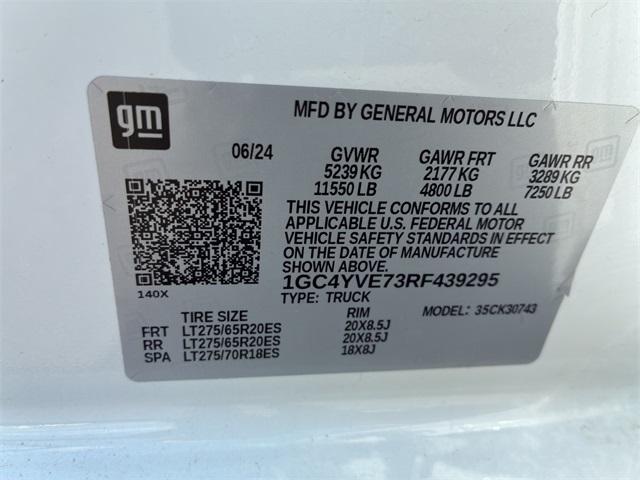 used 2024 Chevrolet Silverado 3500 car, priced at $65,980