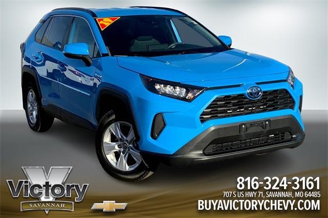 used 2019 Toyota RAV4 Hybrid car, priced at $21,995