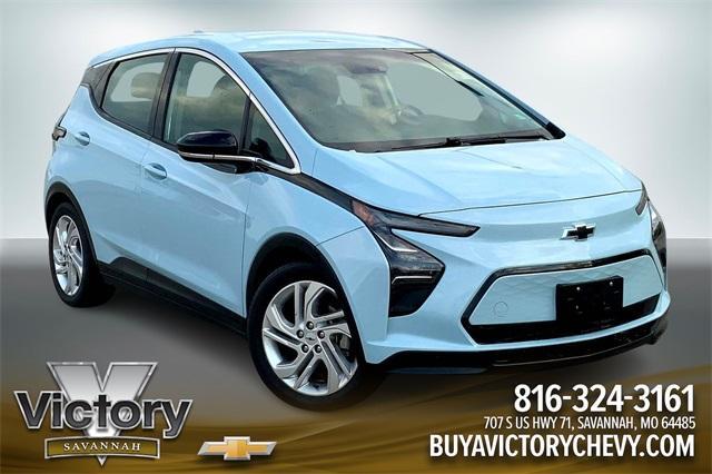 used 2022 Chevrolet Bolt EV car, priced at $17,399