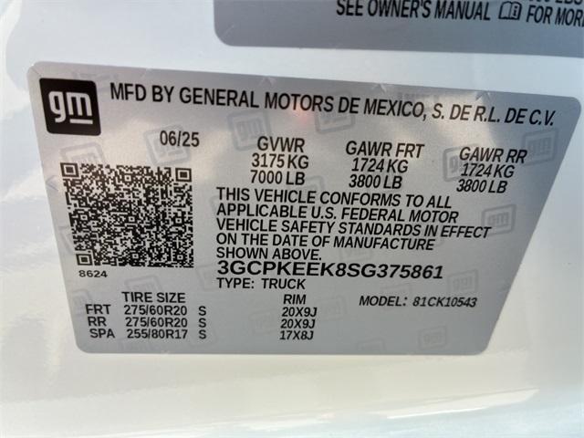 new 2025 Chevrolet Silverado 1500 car, priced at $48,445