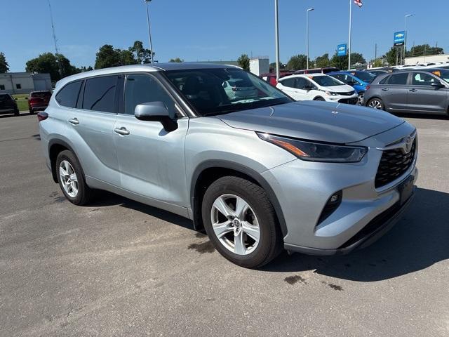 used 2021 Toyota Highlander car, priced at $24,000
