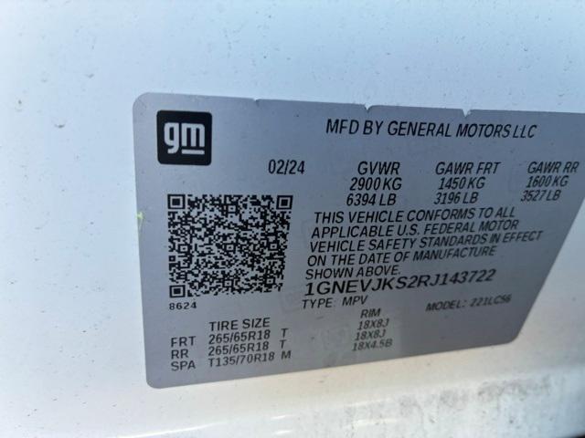 used 2024 Chevrolet Traverse car, priced at $41,372