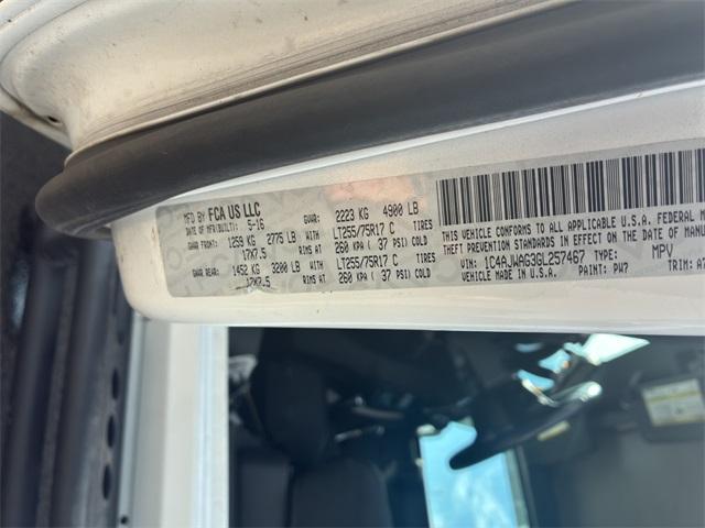 used 2016 Jeep Wrangler car, priced at $17,000