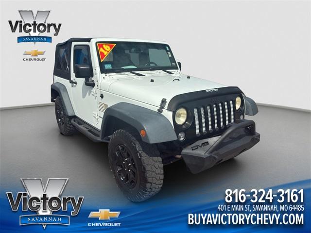 used 2016 Jeep Wrangler car, priced at $17,000
