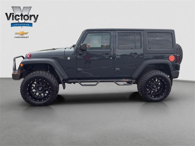 used 2016 Jeep Wrangler Unlimited car, priced at $16,492
