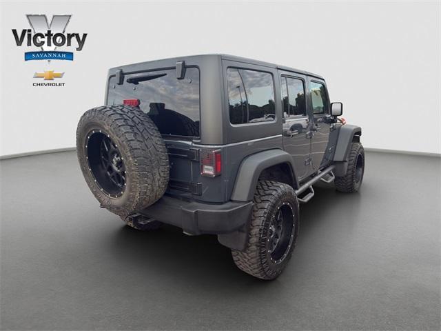used 2016 Jeep Wrangler Unlimited car, priced at $16,492