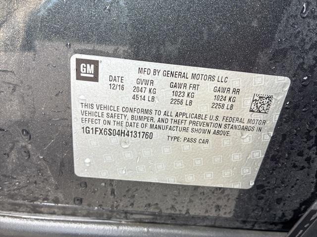 used 2017 Chevrolet Bolt EV car, priced at $9,900