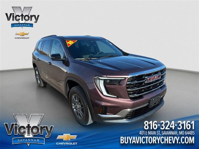 used 2025 GMC Acadia car, priced at $33,000