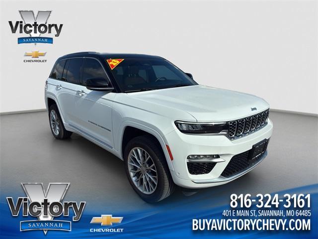 used 2023 Jeep Grand Cherokee 4xe car, priced at $37,980
