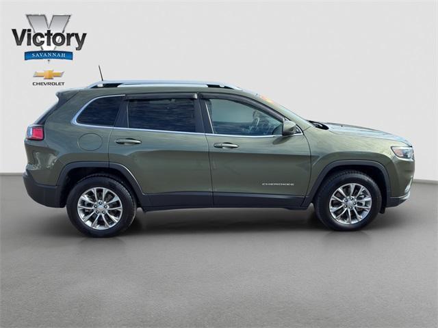 used 2021 Jeep Cherokee car, priced at $17,800