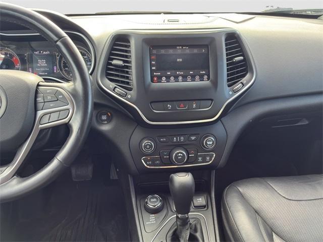 used 2021 Jeep Cherokee car, priced at $17,800