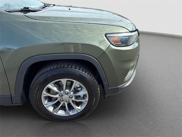 used 2021 Jeep Cherokee car, priced at $17,800