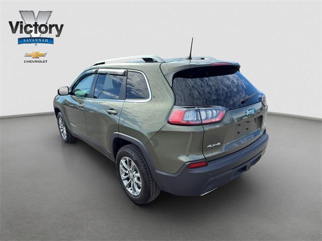 used 2021 Jeep Cherokee car, priced at $17,800